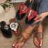 'Jade' Flat Sandals - Celes Fashion